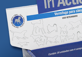 Embalagem expositor com verniz